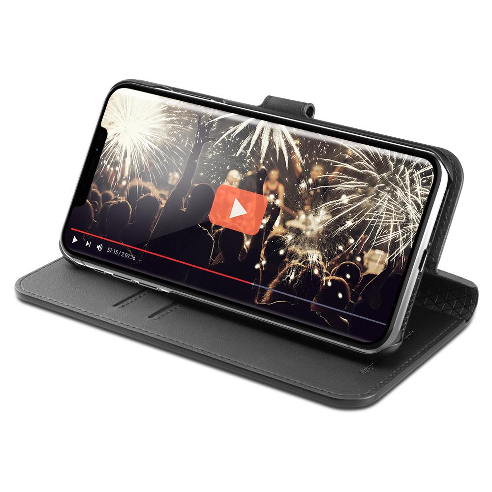 Spigen Wallet S black Apple iPhone XS Max / 3