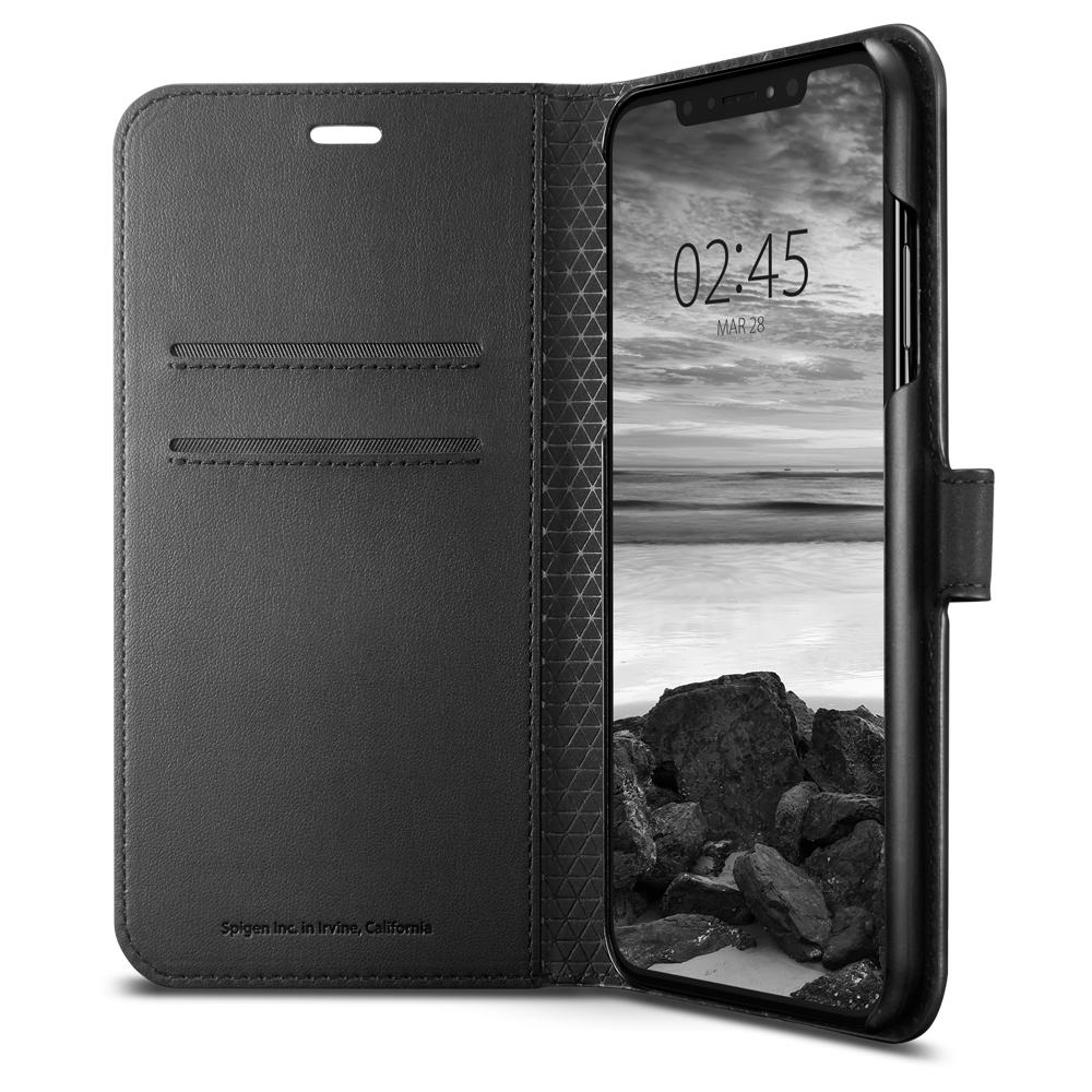 Spigen Wallet S black Apple iPhone XS Max / 4
