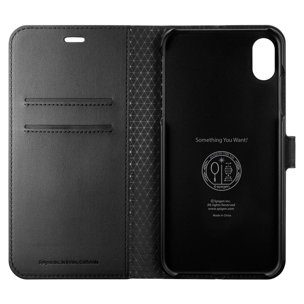 Spigen Wallet S black Apple iPhone XS Max / 6