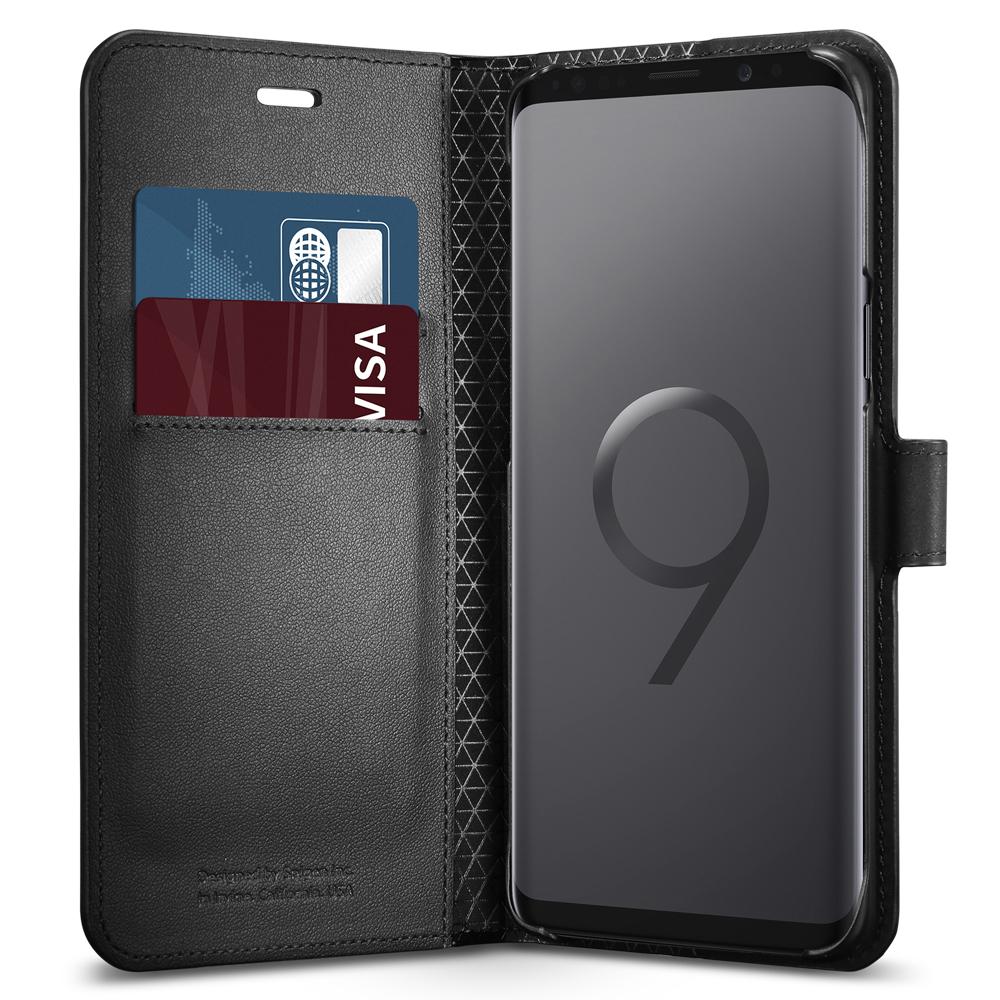 Spigen Wallet S black Samsung Galaxy S9 / 4