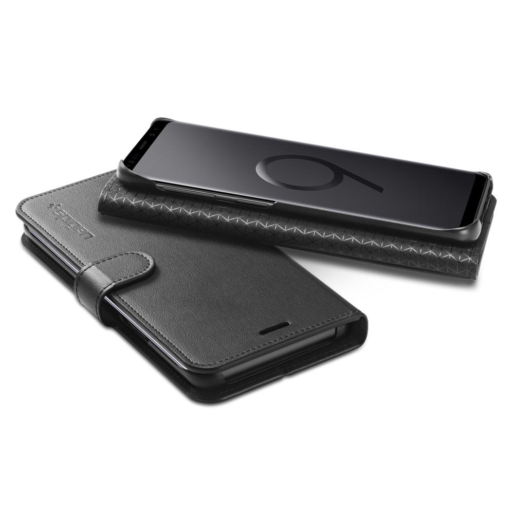 Spigen Wallet S black Samsung Galaxy S9 / 8