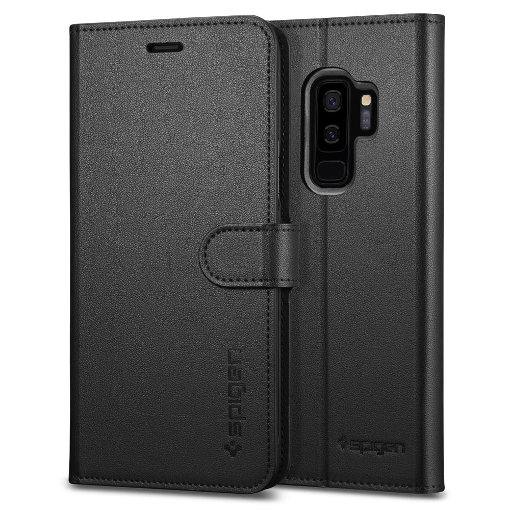 Spigen Wallet S black Samsung Galaxy S9 Plus
