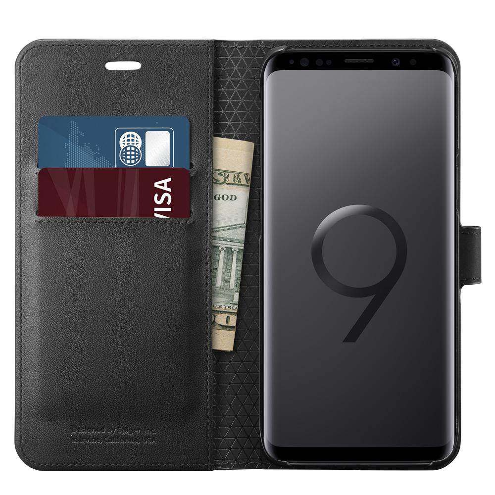 Spigen Wallet S black Samsung Galaxy S9 Plus / 5