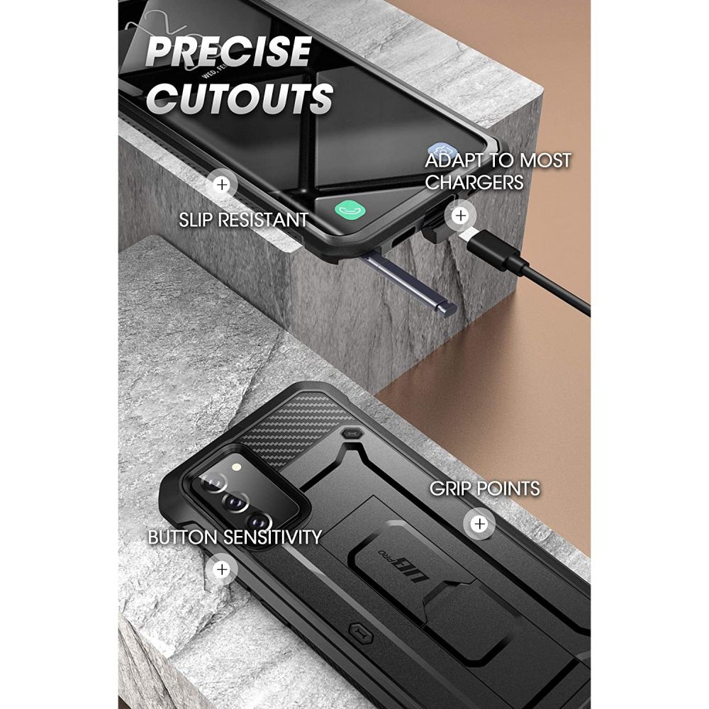 Supcase Unicorn Beetle Pro Galaxy Note 20 Czarne Samsung Galaxy Note 20 / 7