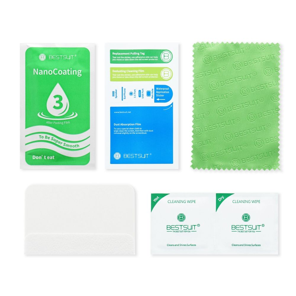 Szk�o hartowane 2.5D Full Glue 9H Bestsuit Flexible czarny Samsung Galaxy Flip 8 / 5
