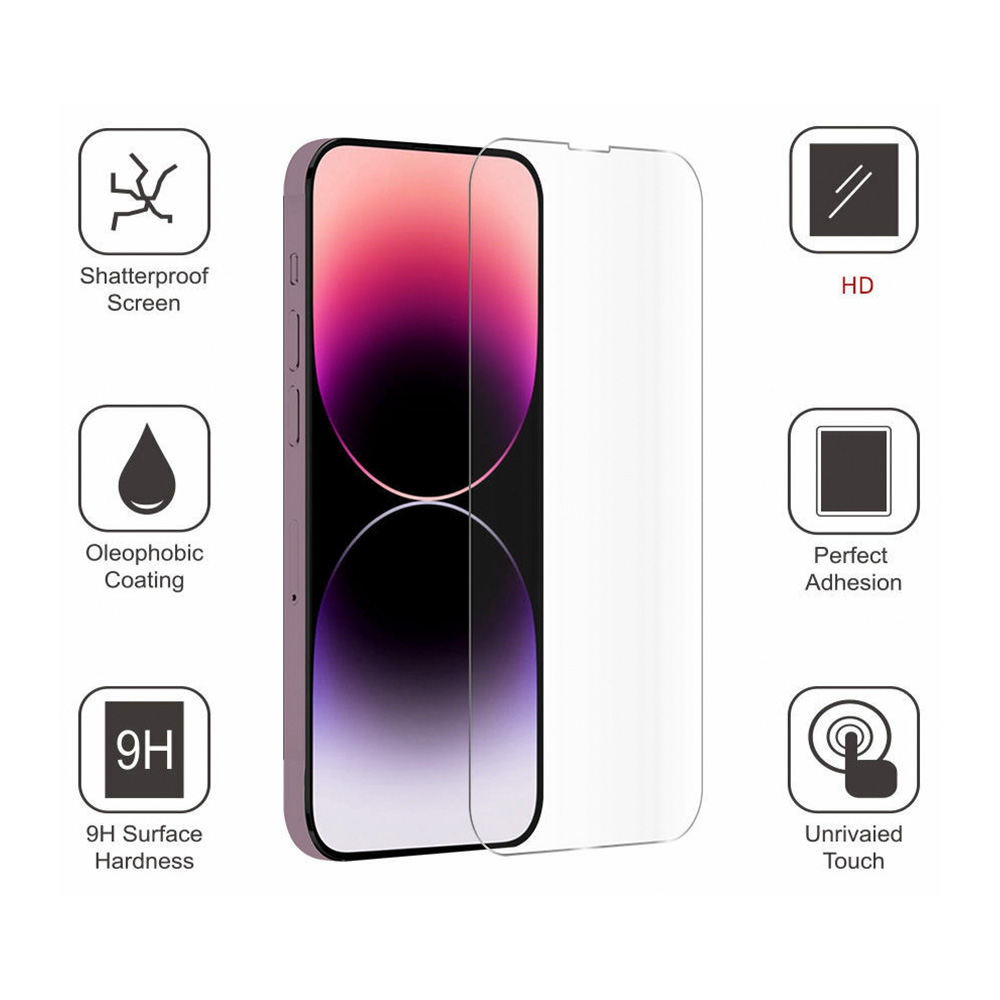 Szkło hartowane 2,5D matowe Apple iPhone 14 Pro Max / 5 Szkło hartowane 2,5D matowe Apple iPhone 14 Pro Max / 5