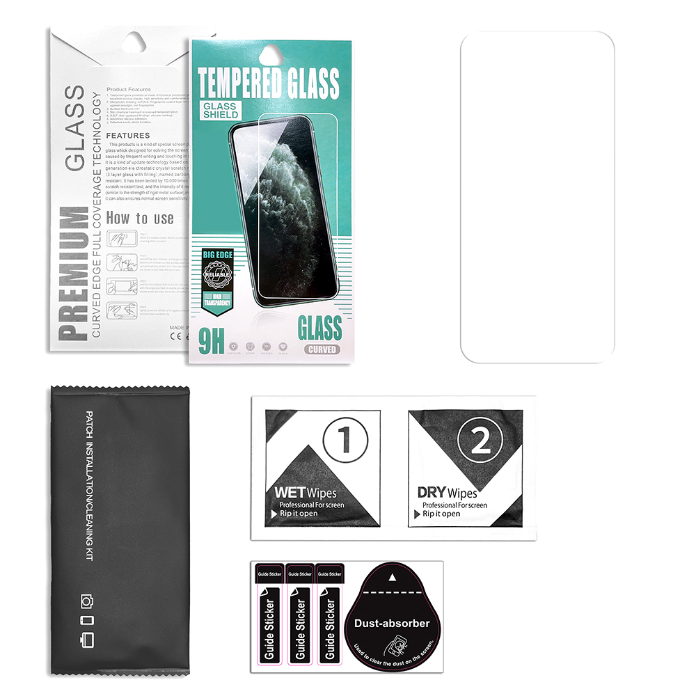 Szk�o hartowane 2,5D Premium Apple iPhone 12 Pro Max (6.7 cali) / 3