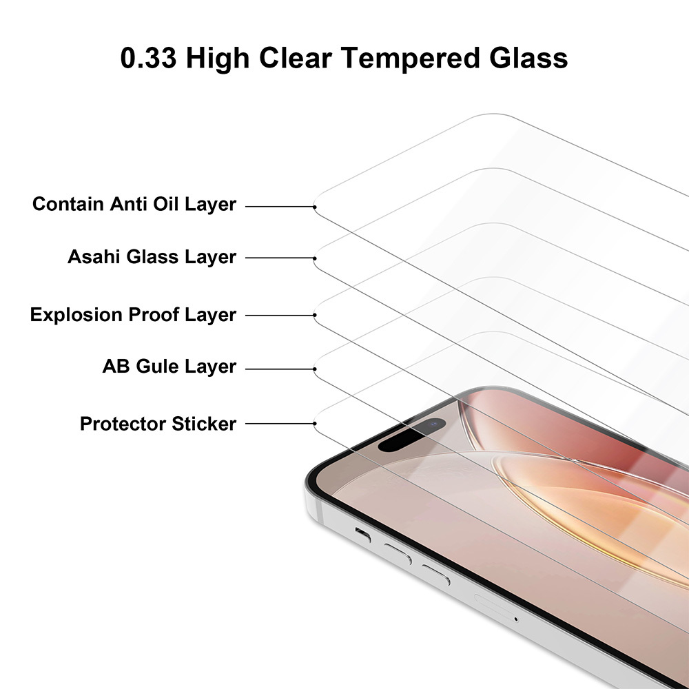Szk�o hartowane 2,5D Premium Apple iPhone 14 Pro / 5