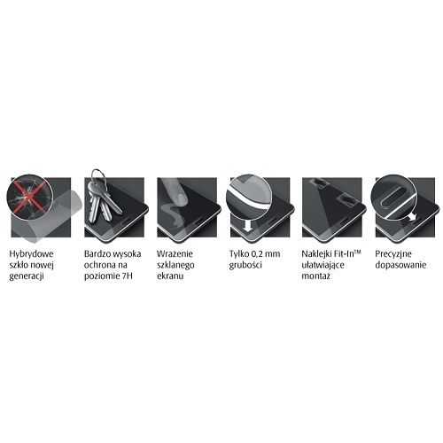 Szk�o hartowane 3MK FlexibleGlass Samsung Galaxy J1 / 2