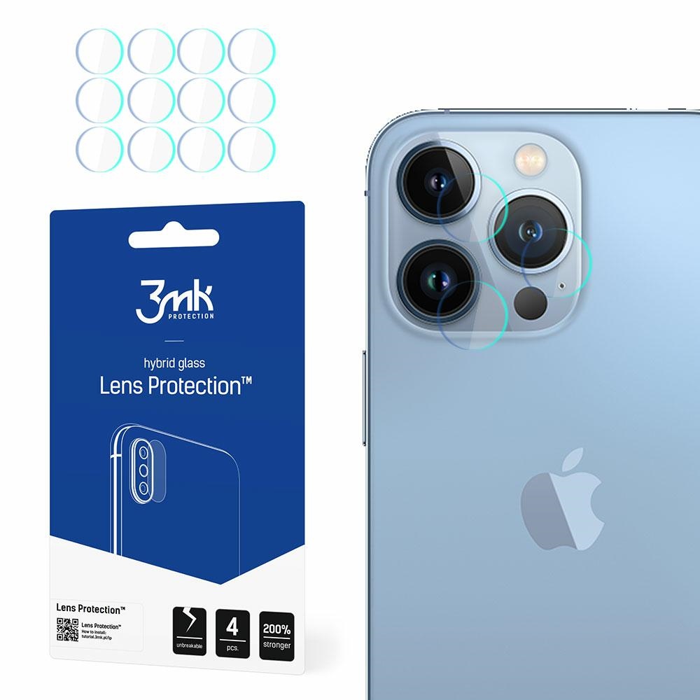 Szko hartowane 3MK Lens Protect na aparat Apple iPhone 13 Pro Max
