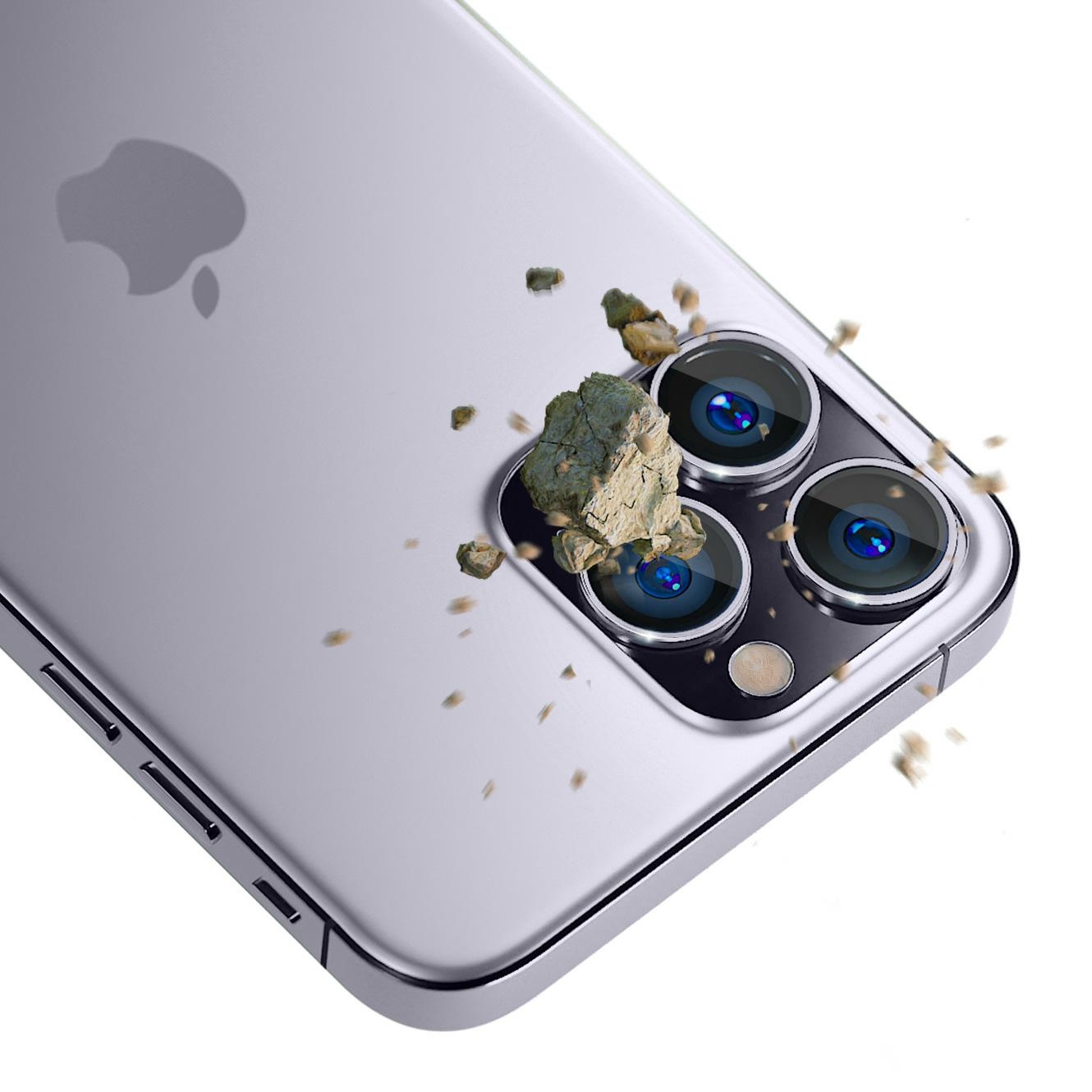 Szko hartowane 3MK Lens Protect na aparat Apple iPhone 14 Pro / 3