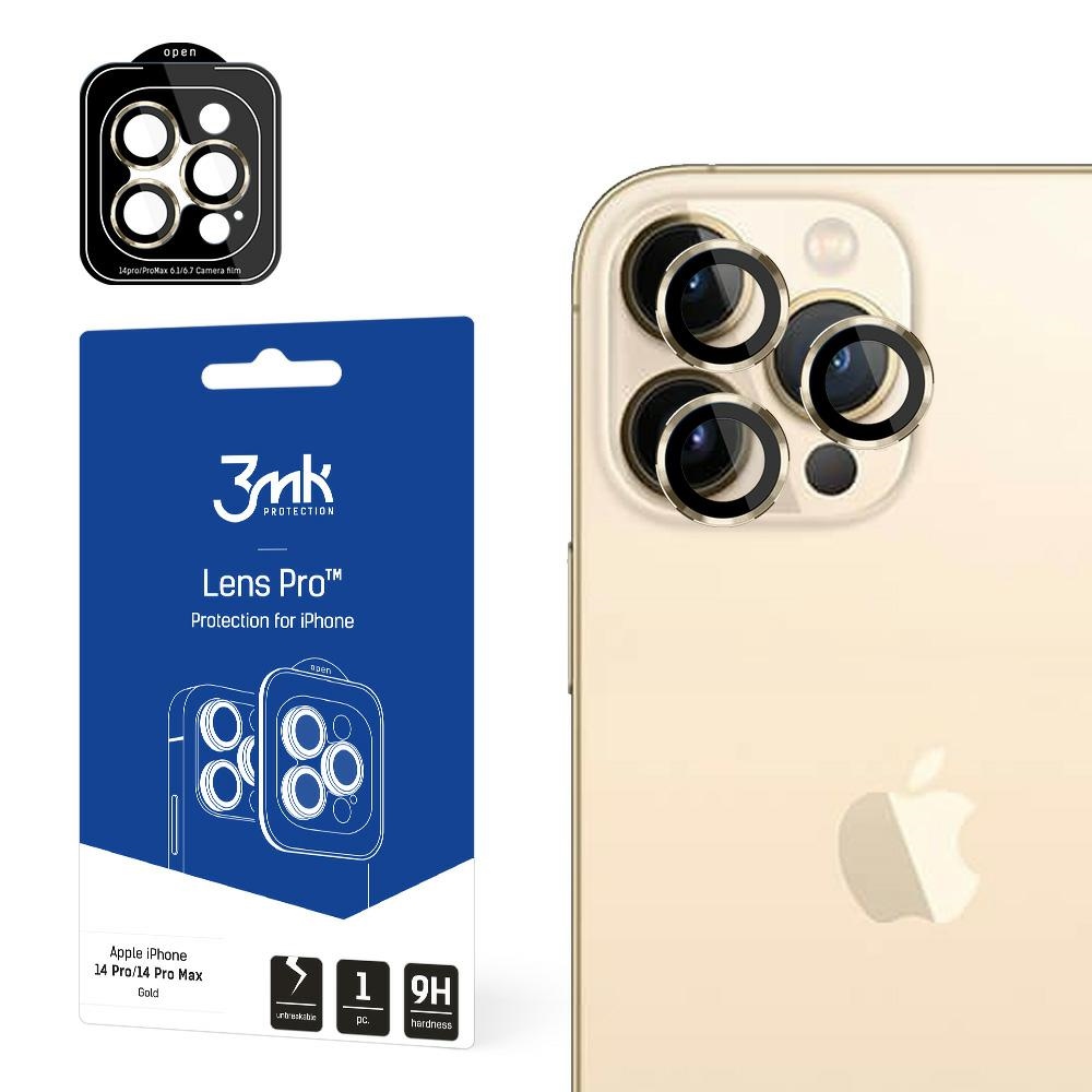 Szko hartowane 3MK Lens Protect na aparat Apple iPhone 14 Pro