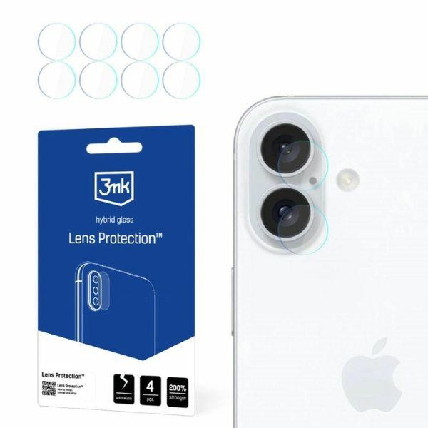 Szk�o hartowane 3MK Lens Protect na aparat Apple iPhone 16 Plus