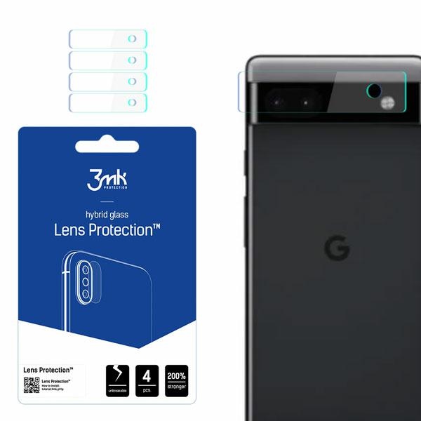 Szk�o hartowane 3MK Lens Protect na aparat Google Pixel 6a