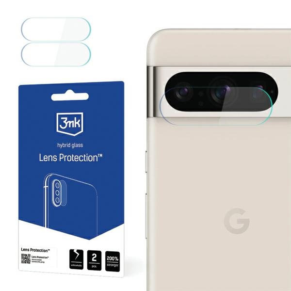 Szko hartowane 3MK Lens Protect na aparat Google Pixel 8 Pro