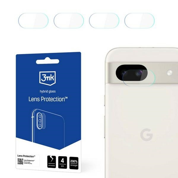 Szk�o hartowane 3MK Lens Protect na aparat Google Pixel 8a