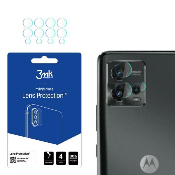 Szk�o hartowane 3MK Lens Protect na aparat Motorola Moto G72