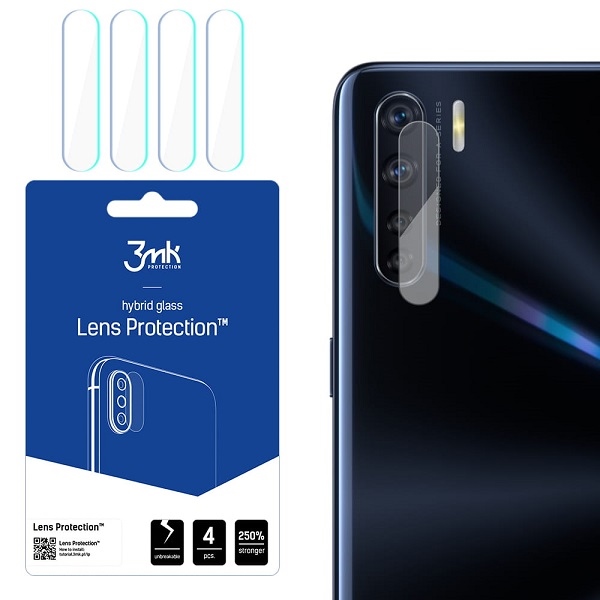 Szk�o hartowane 3MK Lens Protect na aparat Oppo A91