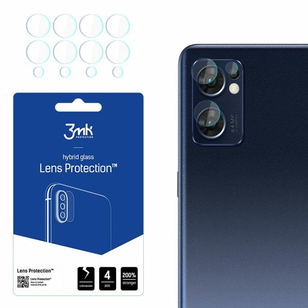 Szko hartowane 3MK Lens Protect na aparat Oppo Find X5 Lite