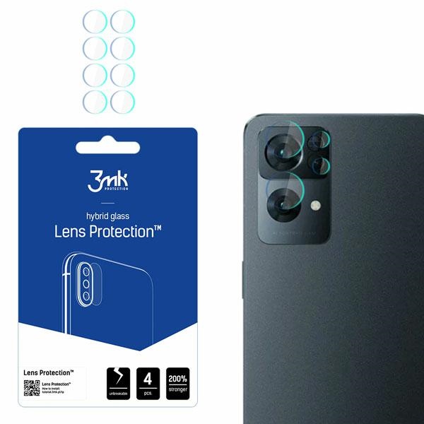 Szko hartowane 3MK Lens Protect na aparat Oppo Reno 7 Pro 5G