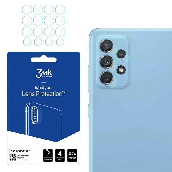 Szko hartowane 3MK Lens Protect na aparat Samsung A72
