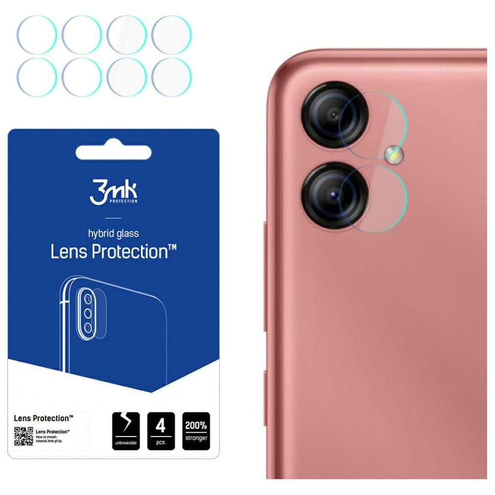 Szkło hartowane 3MK Lens Protect na aparat Samsung Galaxy A04E Szkło hartowane 3MK Lens Protect na aparat Samsung Galaxy A04E