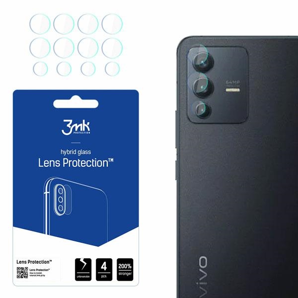Szko hartowane 3MK Lens Protect na aparat Vivo V23 5G
