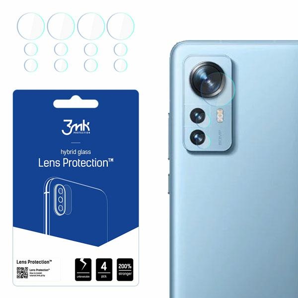 Szko hartowane 3MK Lens Protect na aparat Xiaomi 12 Pro
