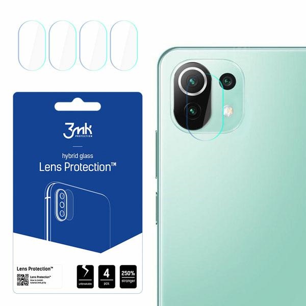 Szko hartowane 3MK Lens Protect na aparat Xiaomi Mi 11 Lite 5G