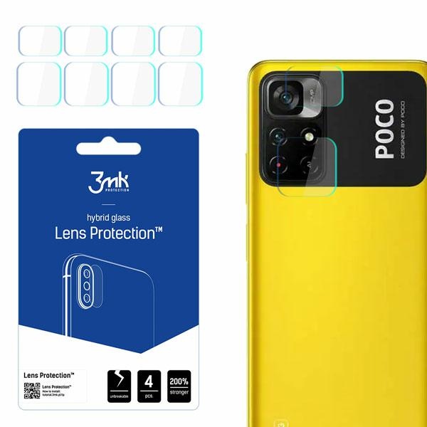 Szko hartowane 3MK Lens Protect na aparat Xiaomi POCO M4 Pro