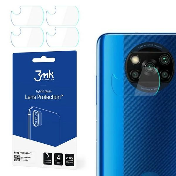 Szk�o hartowane 3MK Lens Protect na aparat Xiaomi POCO X3