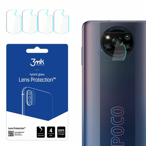 Szko hartowane 3MK Lens Protect na aparat Xiaomi POCO X3 Pro
