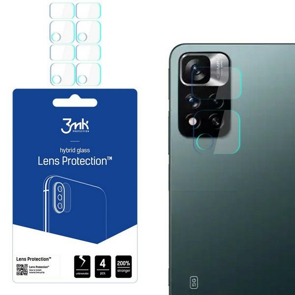 Szko hartowane 3MK Lens Protect na aparat Xiaomi Redmi Note 11 Pro 5G