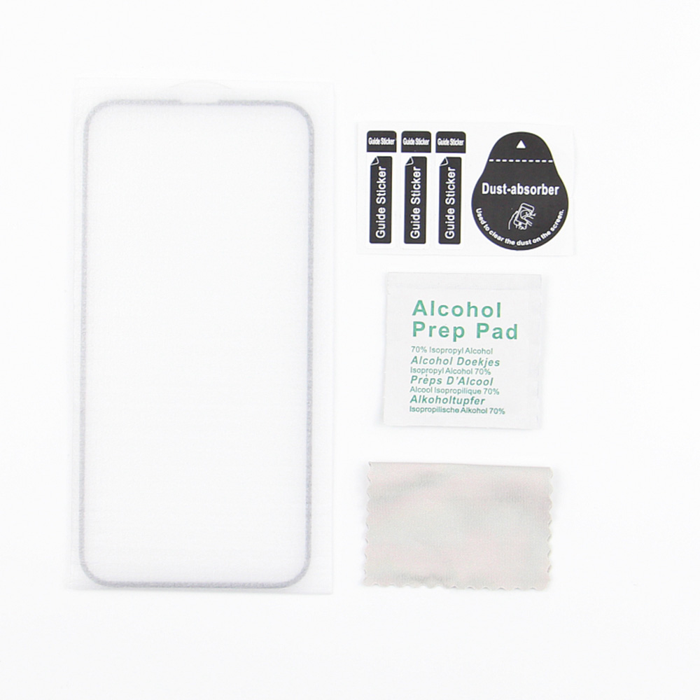 Szk�o hartowane 5D czarny Apple iPhone 16 Pro / 3