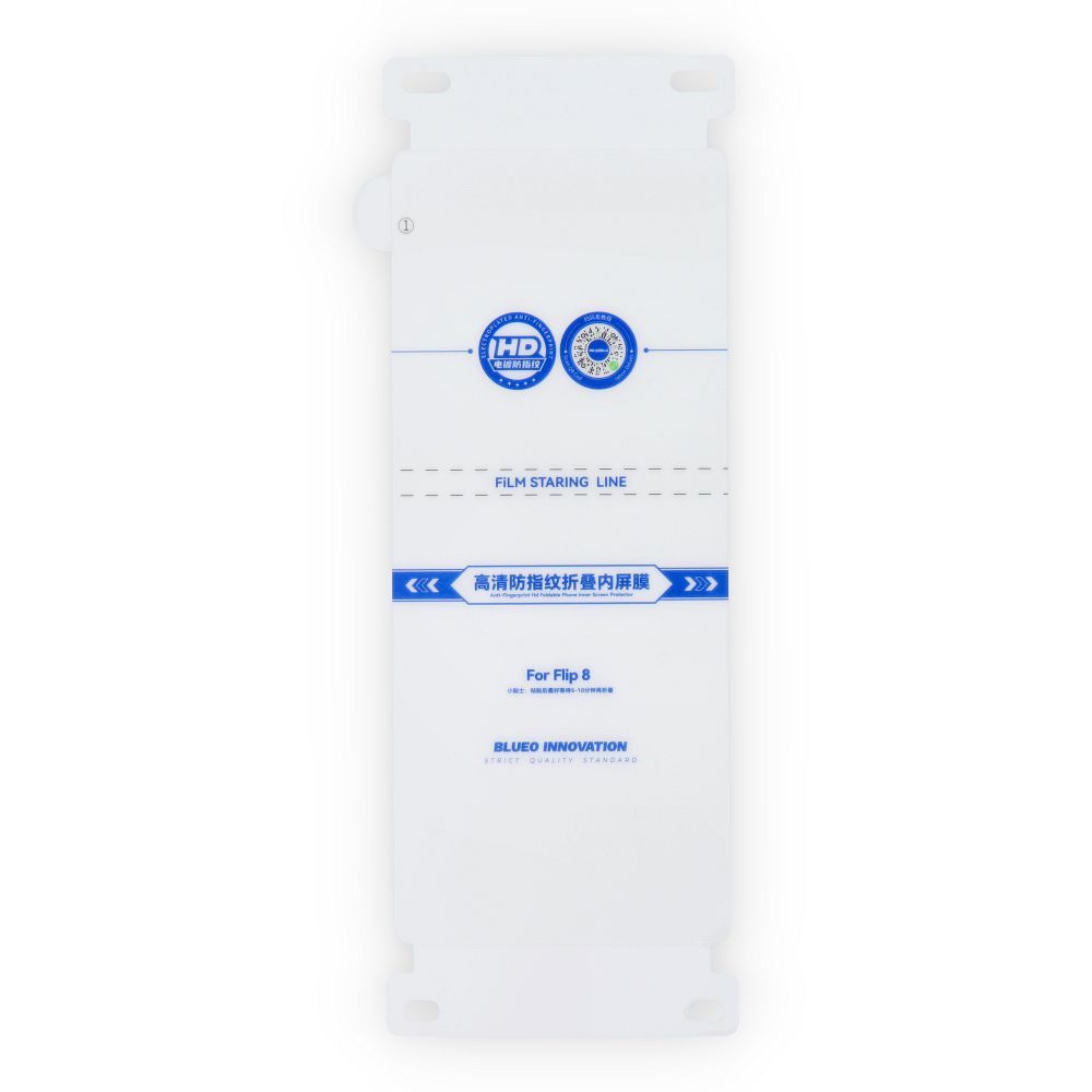 Szkło hartowane 5D czarny Samsung Galaxy Z Flip 8 Szkło hartowane 5D czarny Samsung Galaxy Z Flip 8