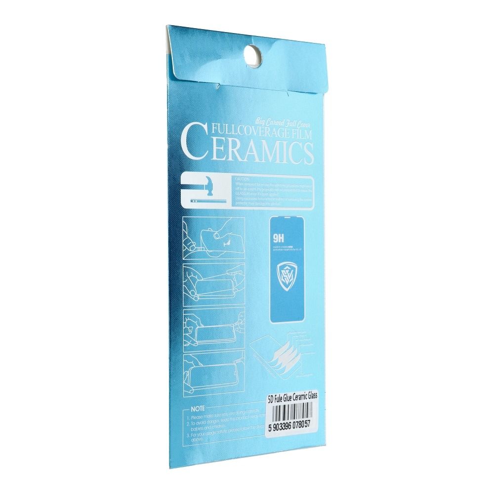 Szk�o hartowane 5D Full Glue Ceramic Glass czarny Xiaomi Redmi Note 11 Pro / 8