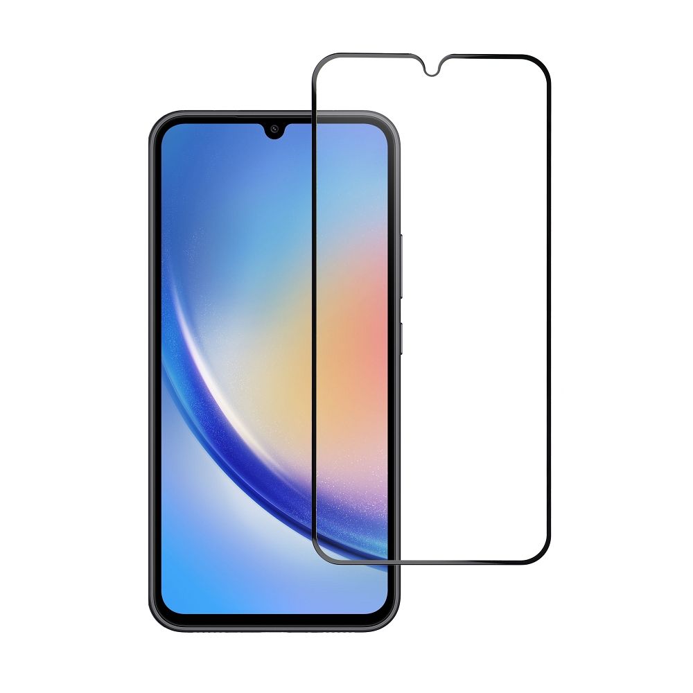 Szk�o hartowane 5D Full Glue czarny Samsung Galaxy A34 / 2
