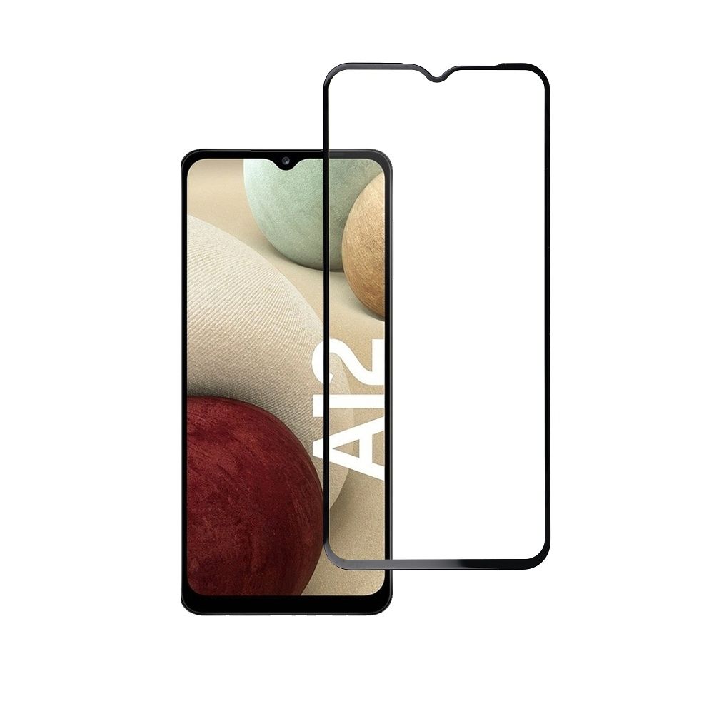 Szk�o hartowane 5D Full Glue czarny Samsung Galaxy M12 / 2