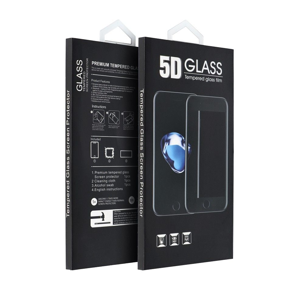 Szk�o hartowane 5D Full Glue czarny Samsung Galaxy S20 FE