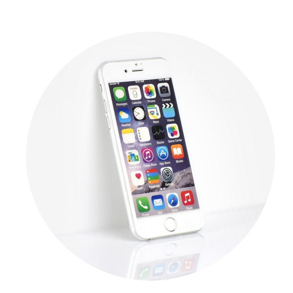 Szko hartowane 5D Full Glue Tempered Glass biay Apple iPhone 6s / 4