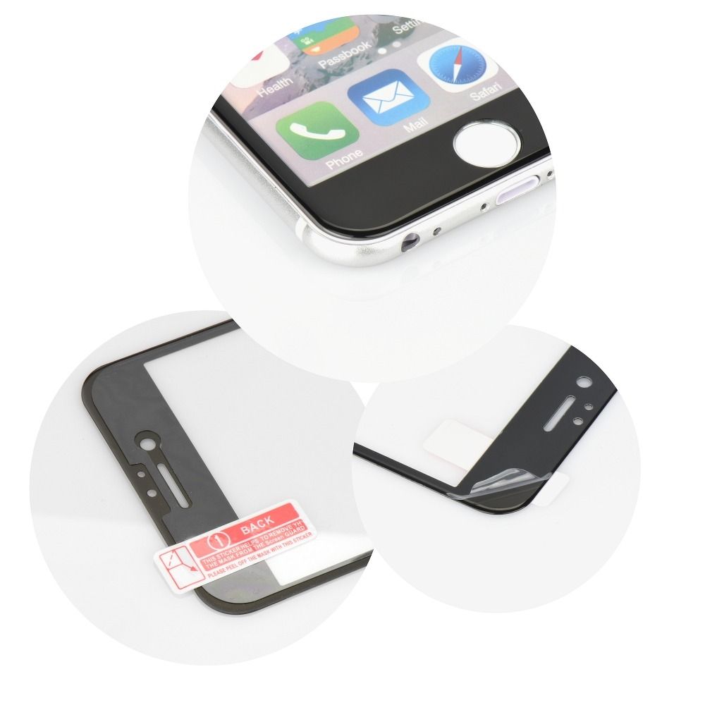 Szko hartowane 5D Full Glue Tempered Glass czarny Apple iPhone 11 6,1 cali / 3