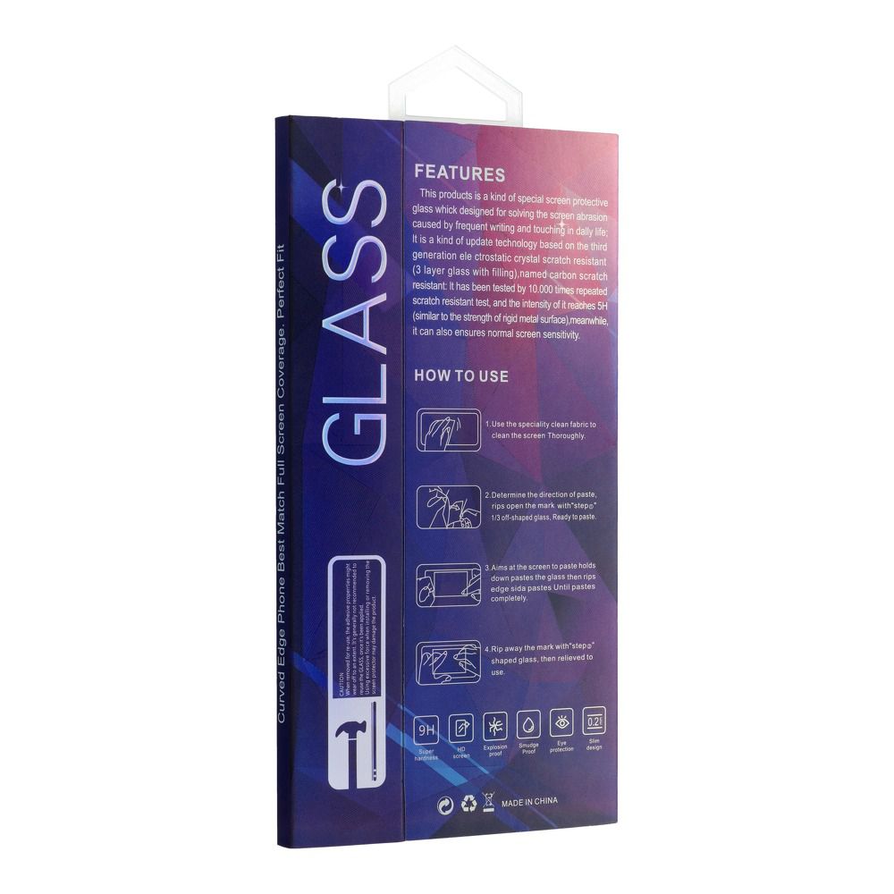 Szko hartowane 5D Full Glue Tempered Glass czarny Apple iPhone SE 2020 / 2