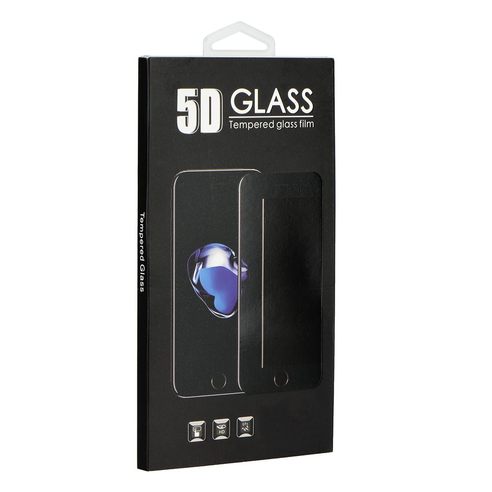 Szkło hartowane 5D Full Glue Tempered Glass czarny Apple iPhone X / 2 Szkło hartowane 5D Full Glue Tempered Glass czarny Apple iPhone X / 2