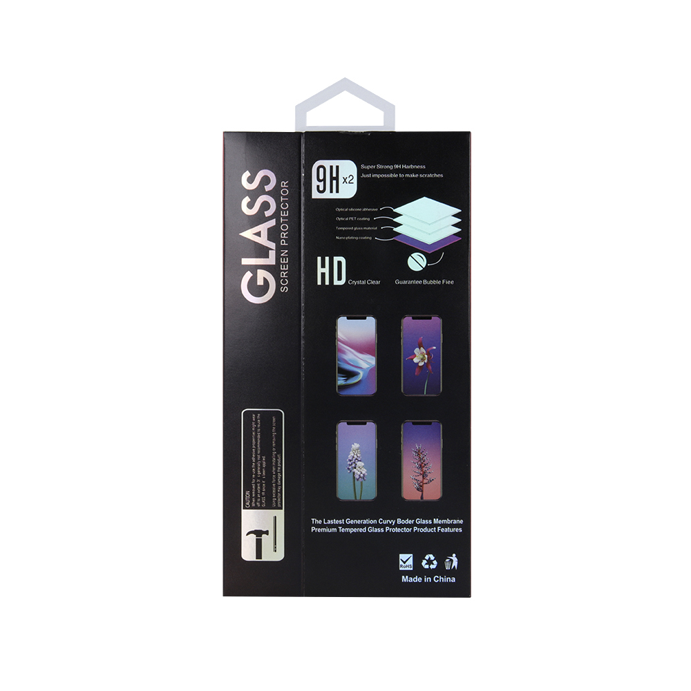 Szk�o hartowane 6D czarna ramka Apple iPhone 12 Mini 5,4 cali / 6