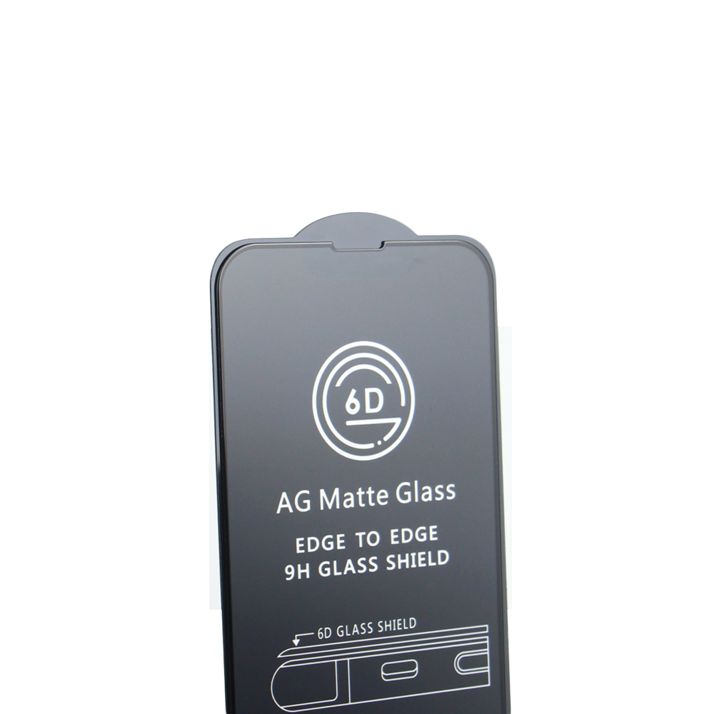 Szko hartowane 6D matowe czarny Apple iPhone 12 Pro (6.1 cali) / 3