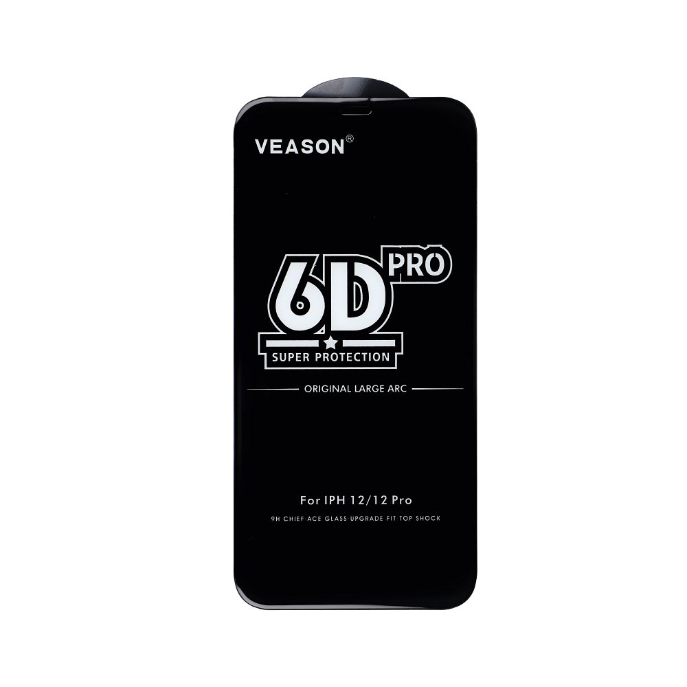 Szk�o hartowane 6D Pro Veason czarny Samsung Galaxy A36 5G / 4