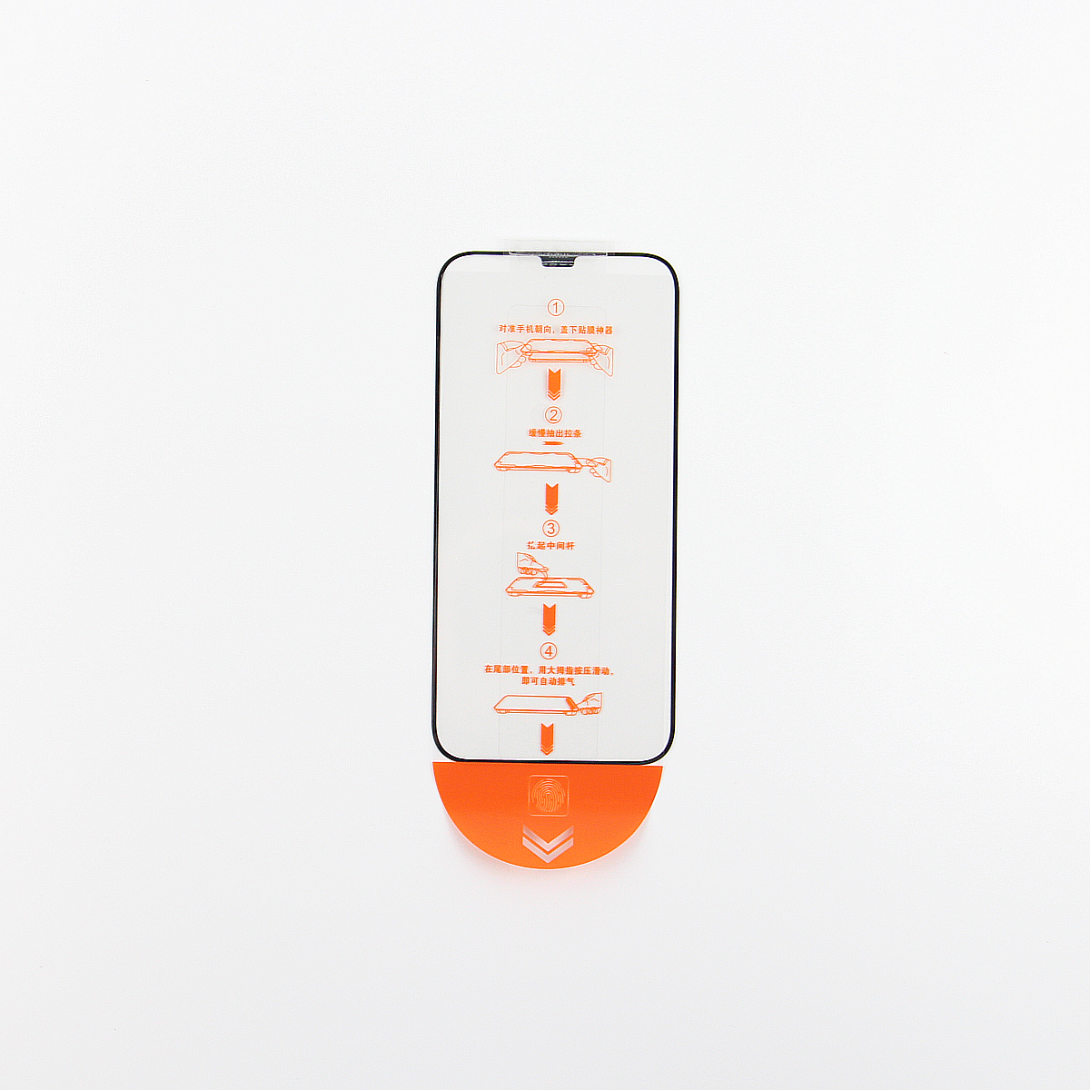 Szk�o hartowane 9D Easy Tool prze�roczysty Apple iPhone 16 Plus / 3