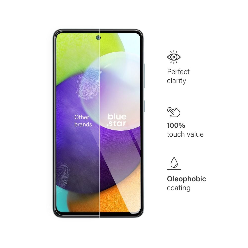 Szkło hartowane 9H szary Samsung Galaxy A52S 5G / 4 Szkło hartowane 9H szary Samsung Galaxy A52S 5G / 4
