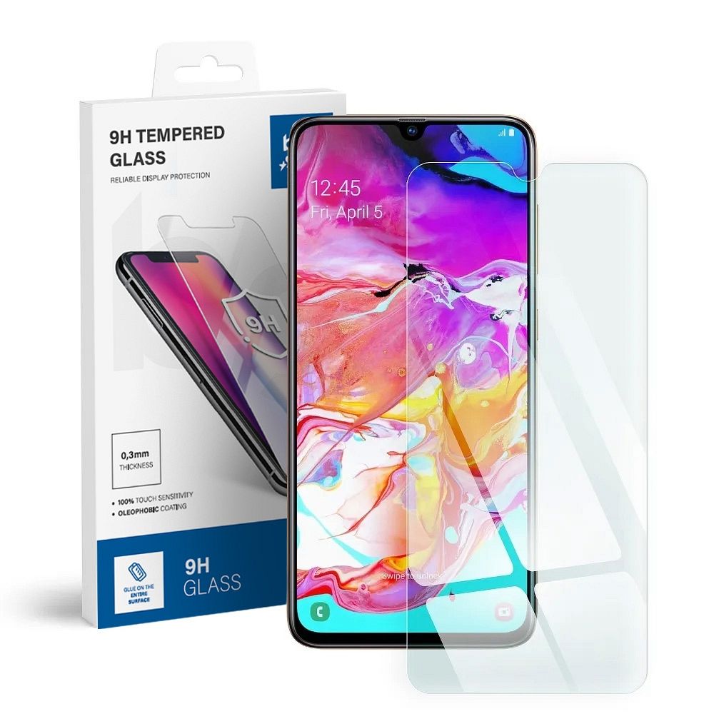 Szkło hartowane 9H szary Samsung Galaxy A70S Szkło hartowane 9H szary Samsung Galaxy A70S