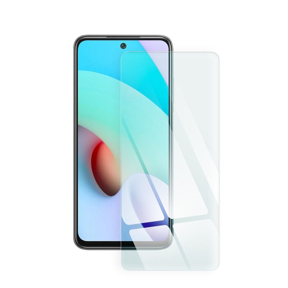 Szkło hartowane 9H szary Xiaomi Redmi 10 4G / 2 Szkło hartowane 9H szary Xiaomi Redmi 10 4G / 2